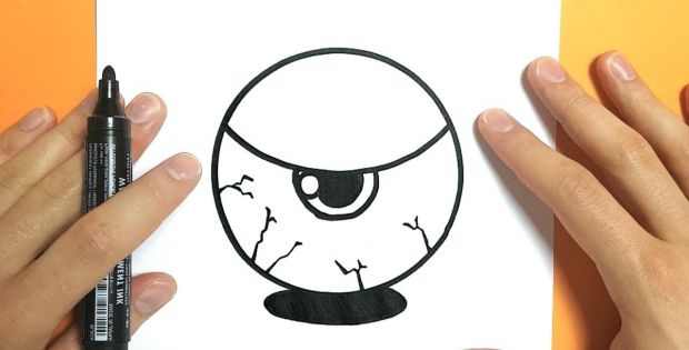 Dessin De Caca Kawaii Luxe Photos Ment Dessiner Un Oeil Pour Halloween