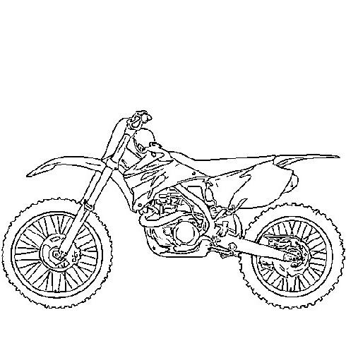 coloriage motocross ktm a imprimer coloriage moto cross ktm