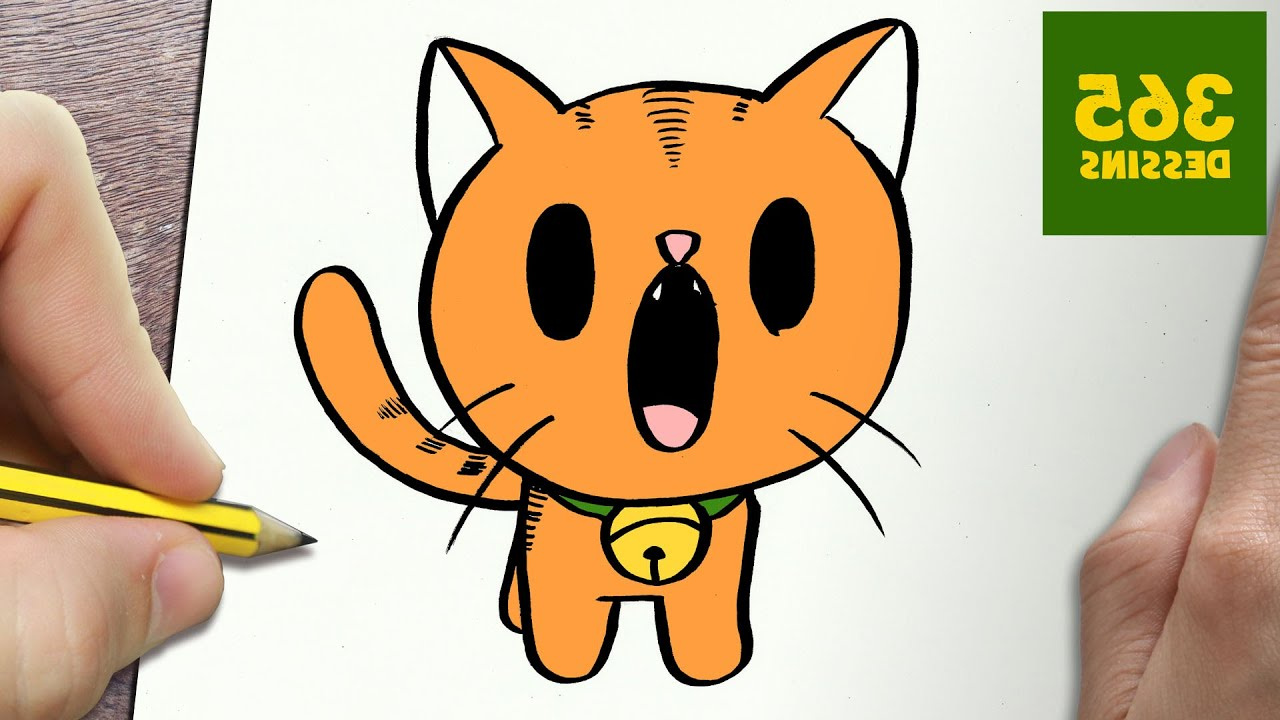 dessin de chats kawaii