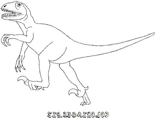 dessin dinosaure a imprimer