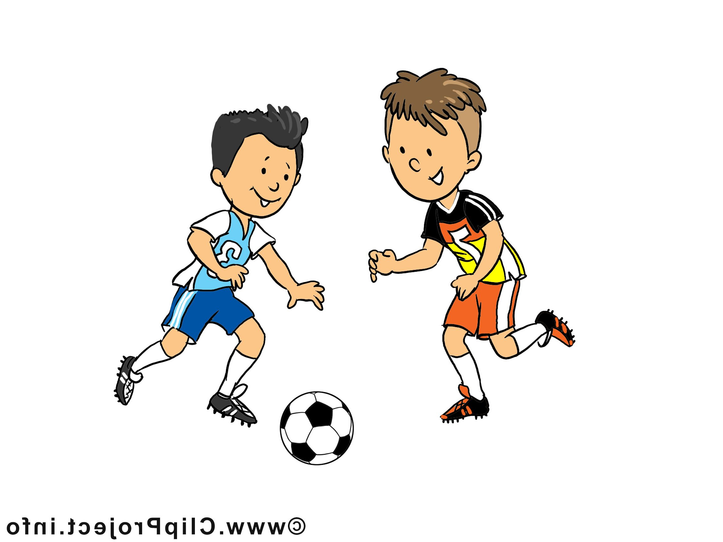 football dessin footballeurs cliparts à télécharger 7654