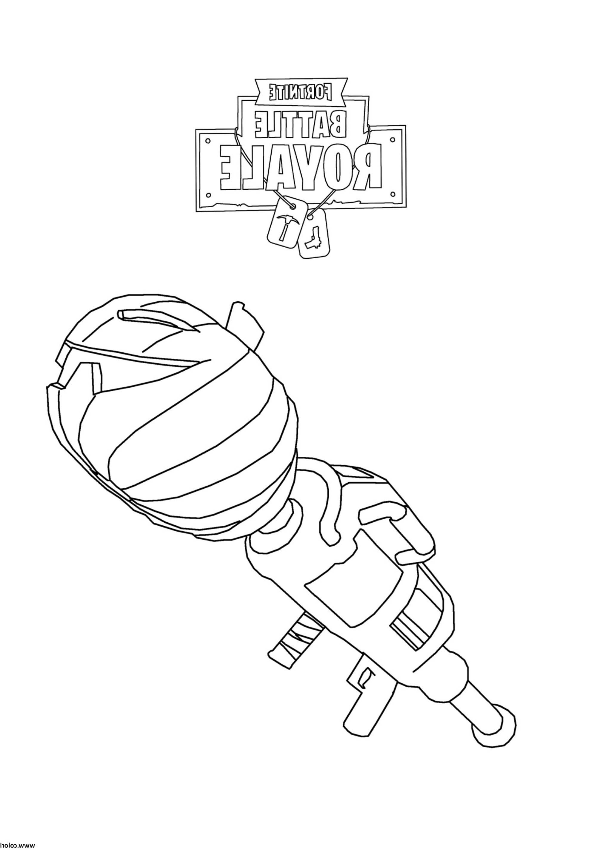 image=fortnite battle royale coloring fortnite battle royale rocket launcher 1