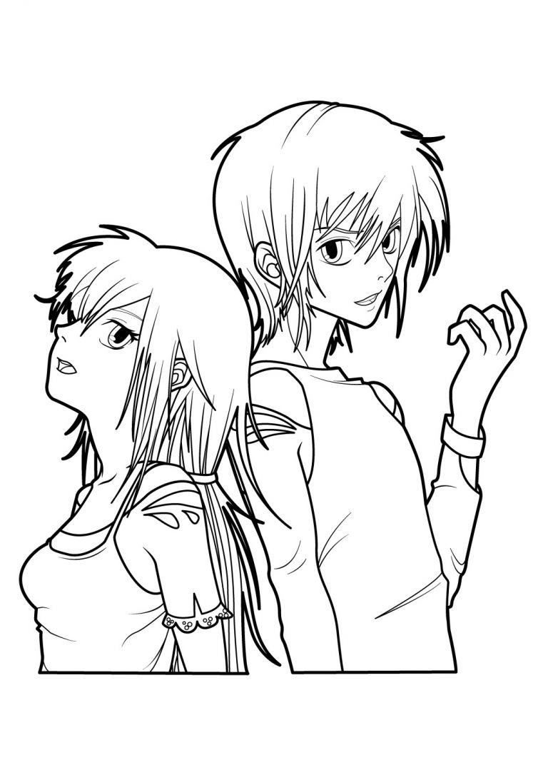 Dessin De Manga Chat élégant Photos Nos Jeux De Coloriage