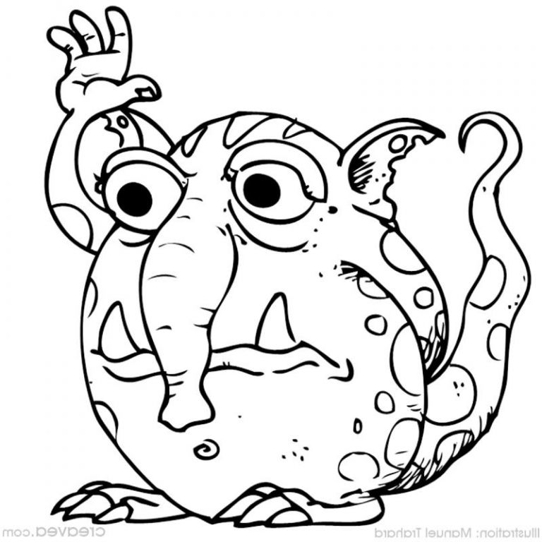 Dessin De Monstre Horrible Luxe Photos Coloriage Monstre Idées Conseils Et Tuto Coloriage