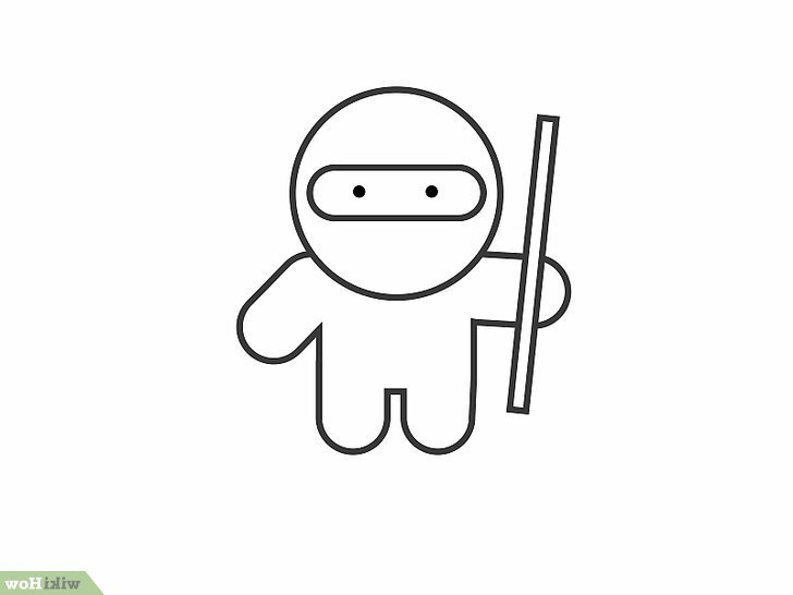 dessiner un ninja