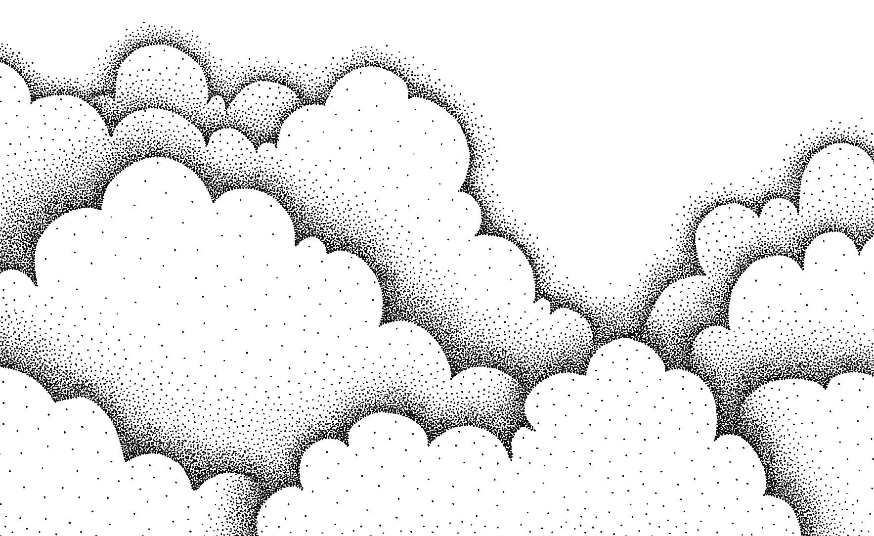 par del les nuages pointilleuse avec o et image de nuage dessin 48 par del les nuages image de nuage dessin