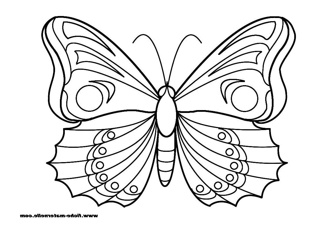 Dessin De Papillon à Imprimer Beau Photographie Coloriages à