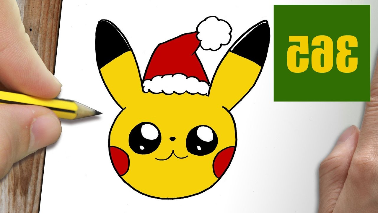 Dessin De Pikachu élégant Images Ment Dessiner Pikachu Noël