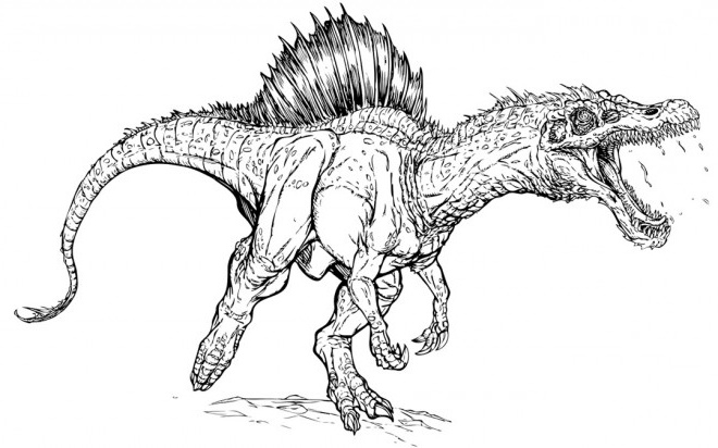 dinosaure au crayon 9962