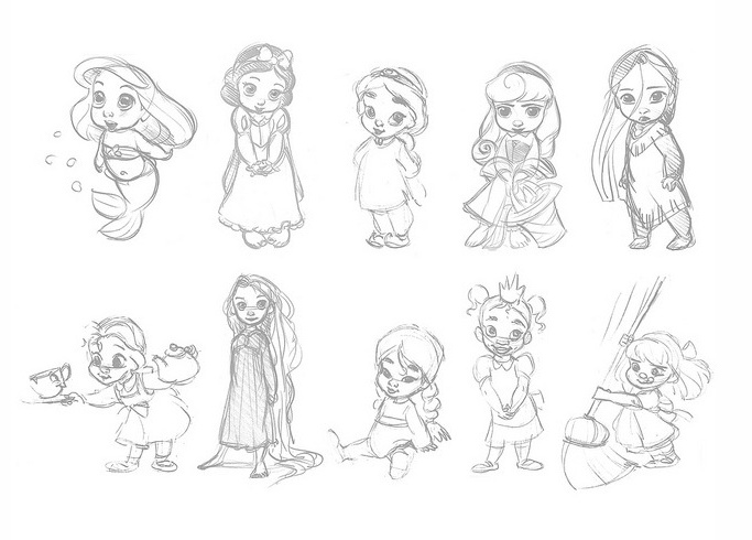 animators disney princesses
