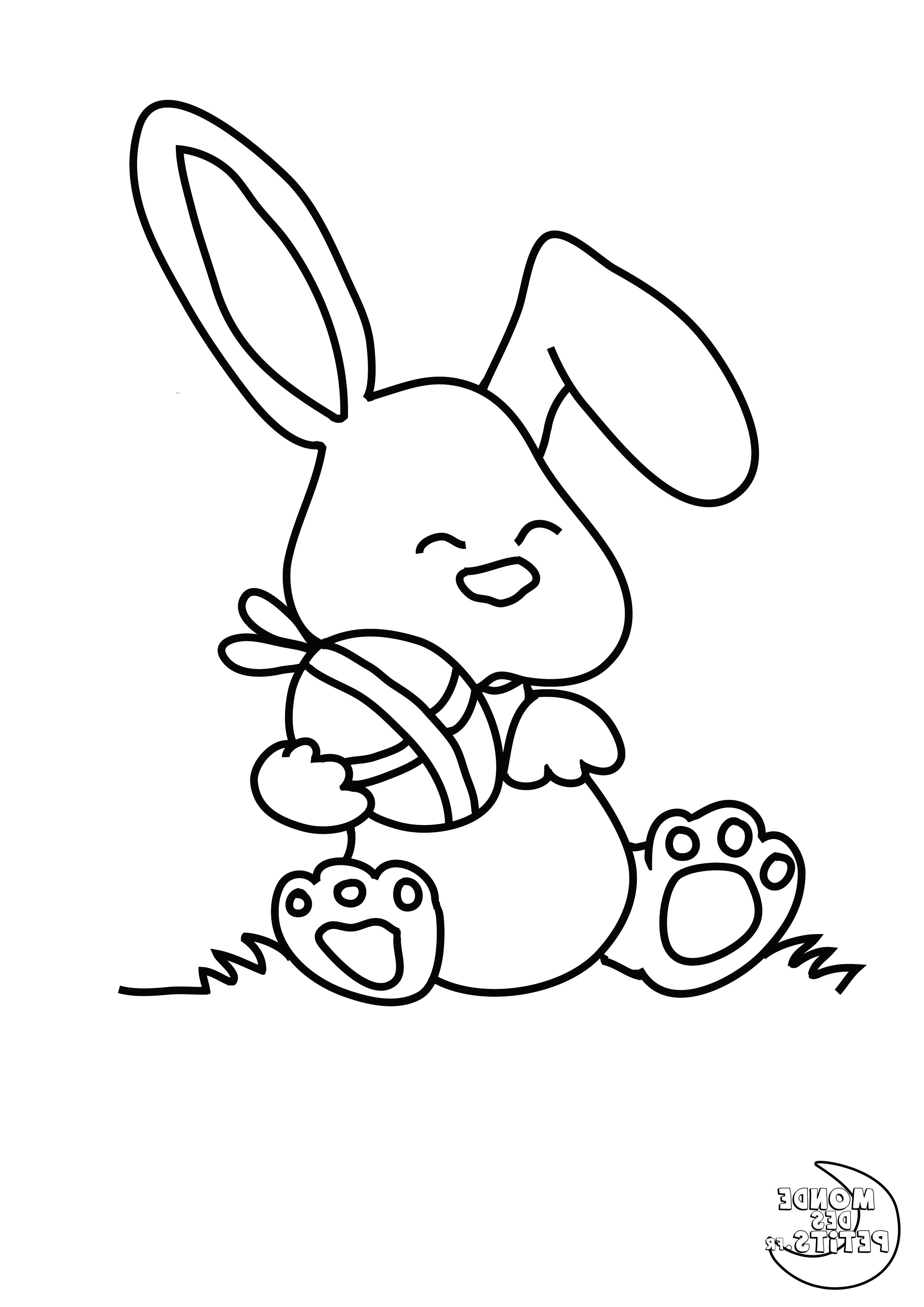 Dessin Facile De Lapin Bestof Images Coloriage Lapin Awesome