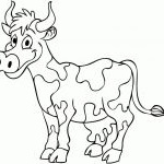 9393 dessin taureau dessin de vache facile apsip 5877 vache facile coloriage dessin
