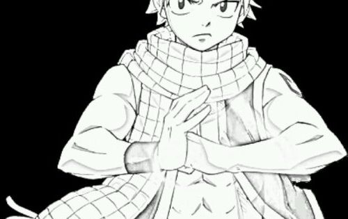 Dessin Fairy Tail Natsu Beau Photos Jeux De Dessin De Fairy