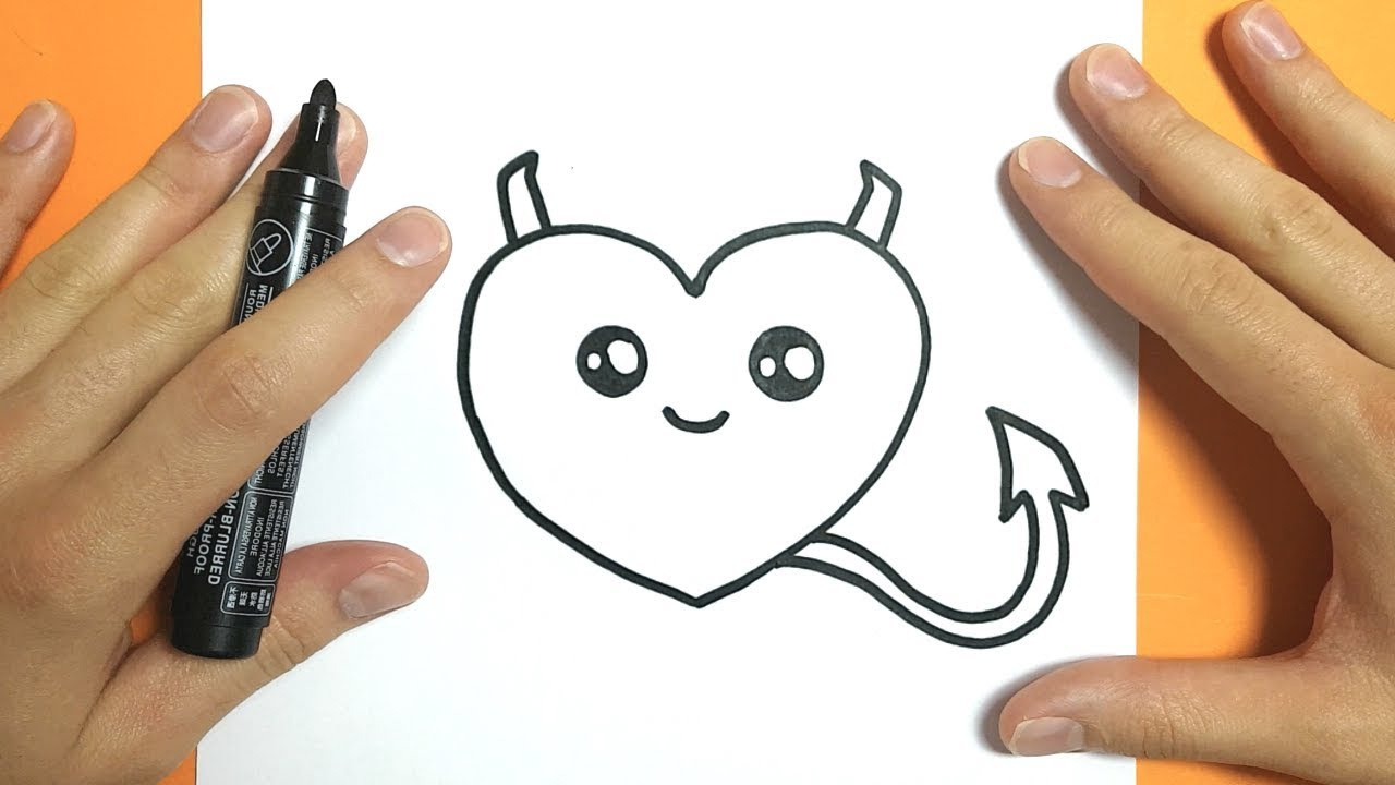 dessin kawaii facile a faire coeur dessin de manga pour ment dessiner un coeur