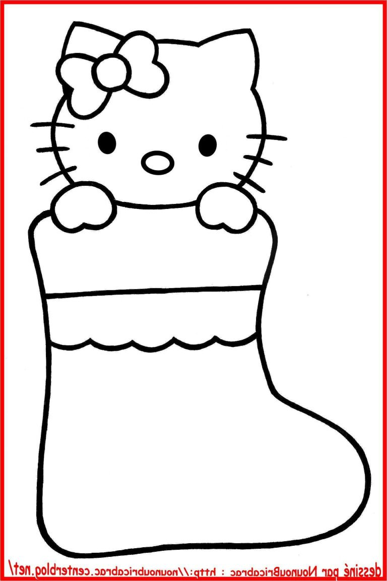 dessin de hello kitty facile