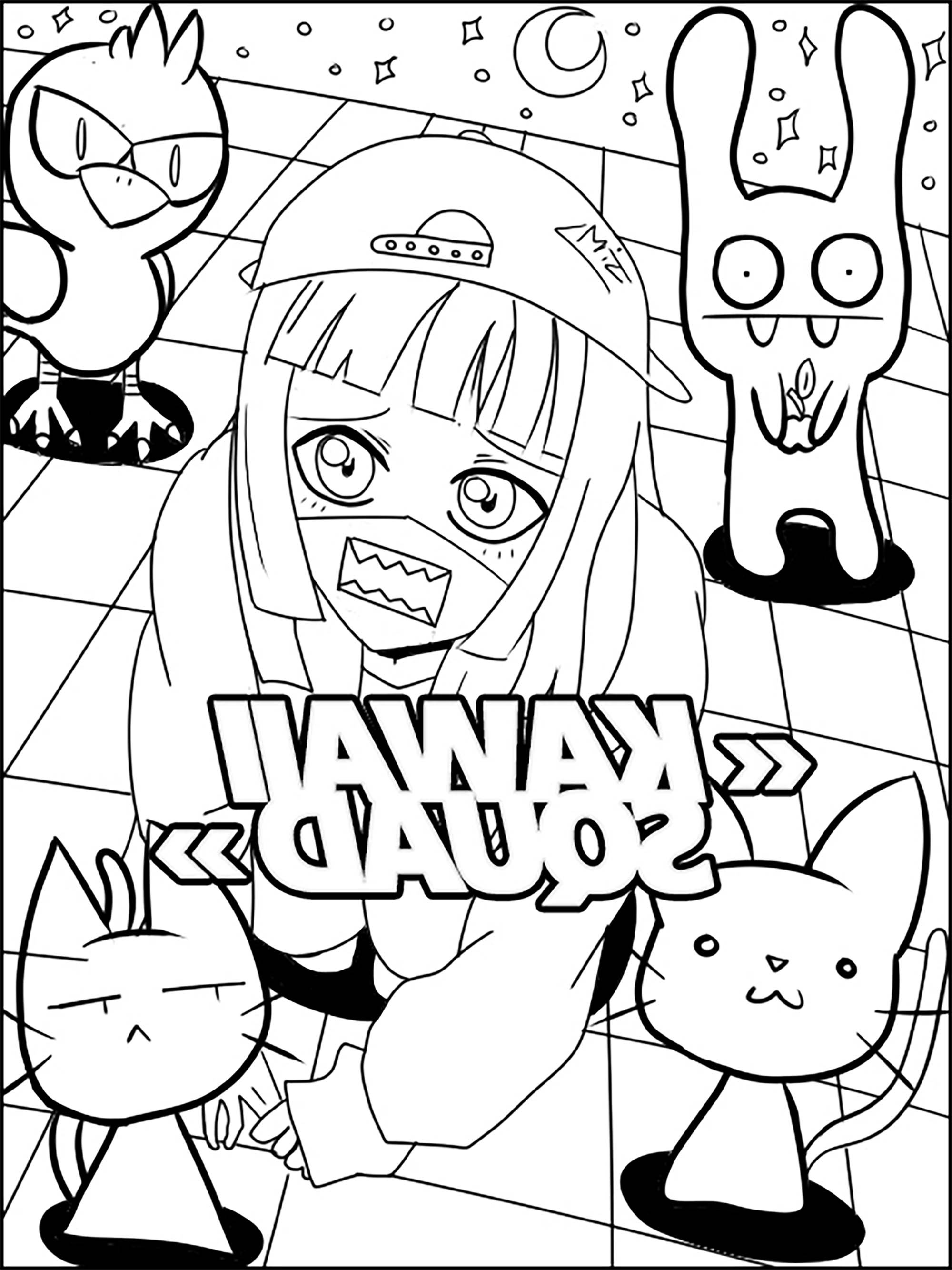 image=kawaii coloriage kawaii squad par jim 1