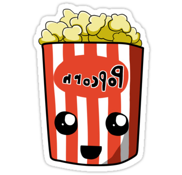 popcorn de kawaii p=sticker