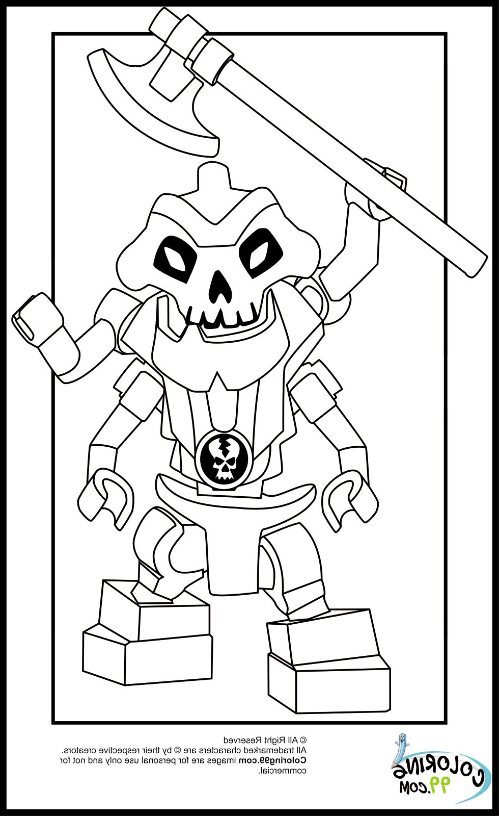 lord garmadon coloring pages sketch templates