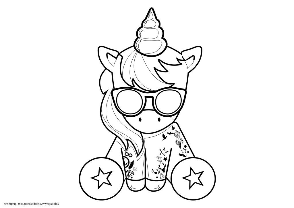 Dessin Licorne Impressionnant Collection Coloriage Licorne ...