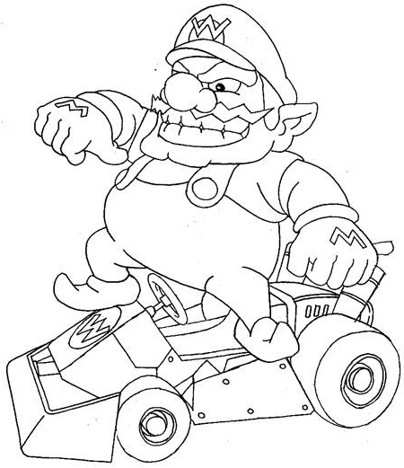 Dessin Mario Kart 8