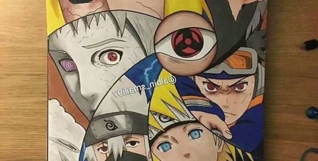 Dessin Naruto Shippuden Bestof Images Kakashi Obito And The