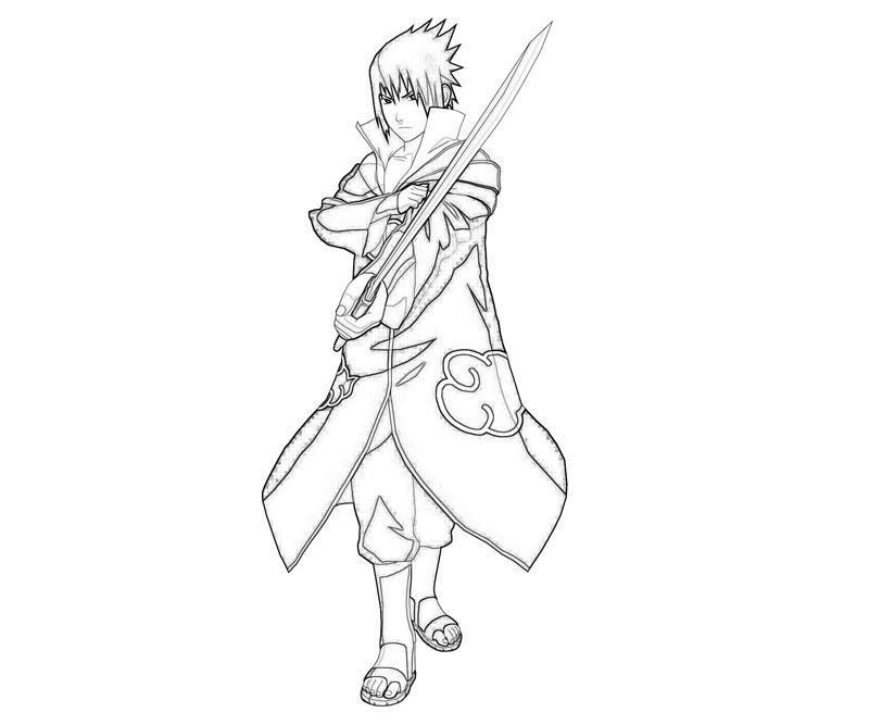 printable naruto shippuden coloring pages