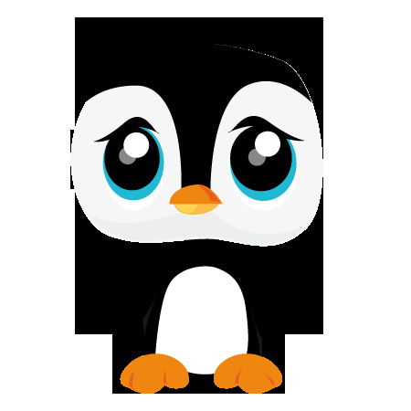 stickers pingouin f