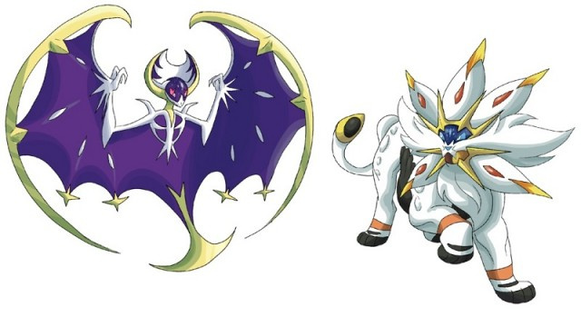 how legendary pokemon sungaleo or lunala pokemon sun and moon