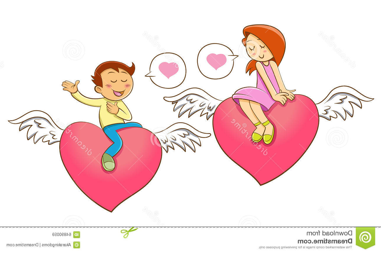 illustration stock ouvrez le personnage de dessin anim de coeur pour la saint valentin image