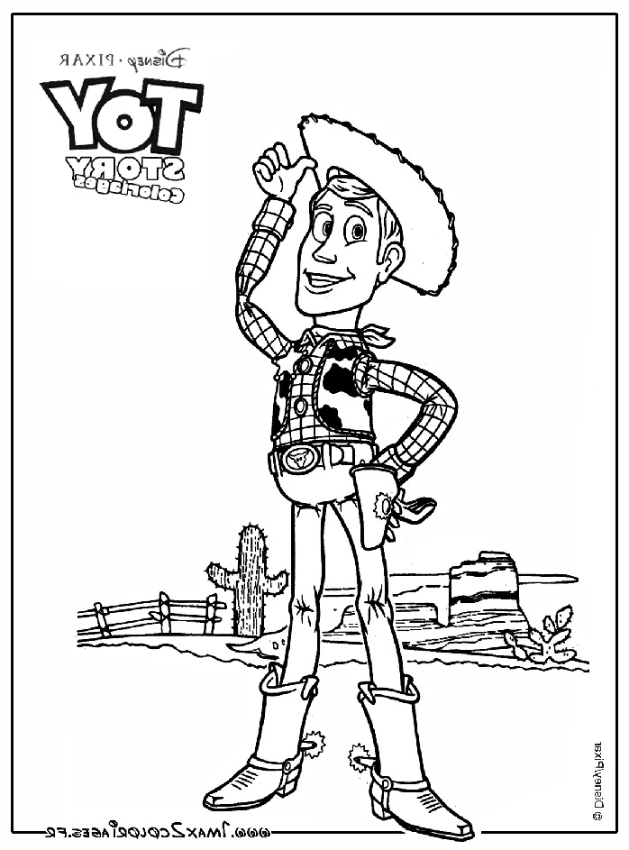 coloriages woody