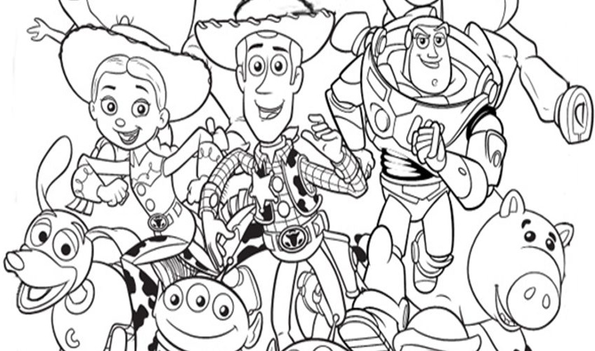 coloriage toy story