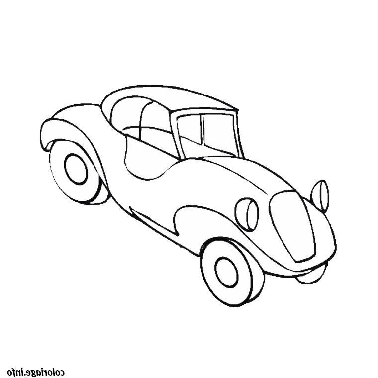 coloriage voiture facile dessin