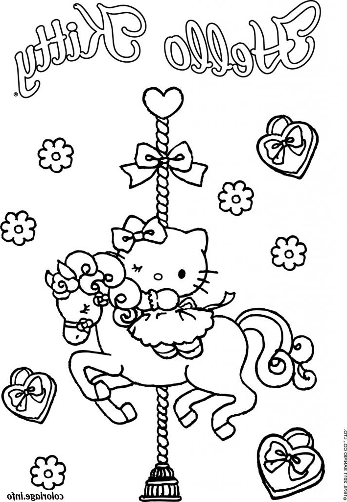 dessin hello kitty 182 coloriage 9146