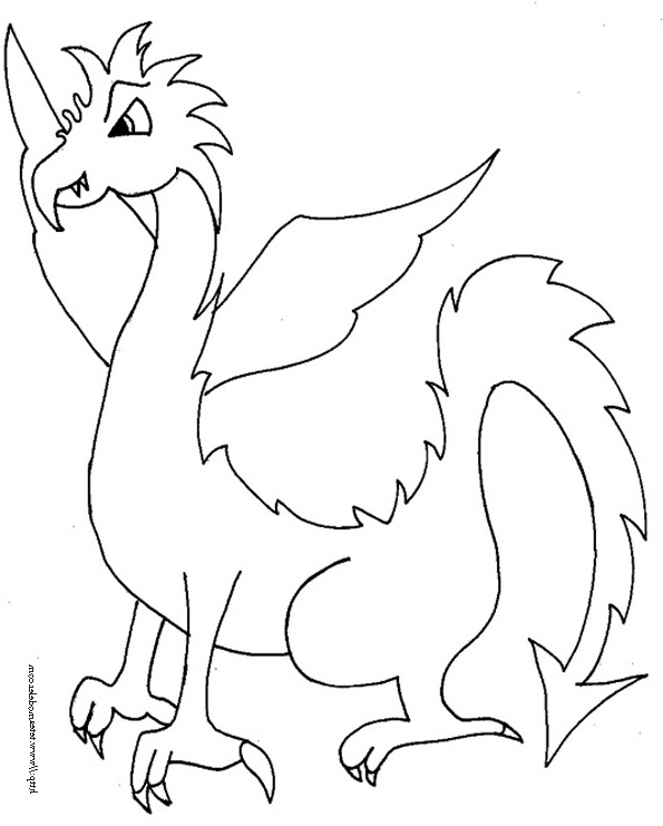 dragon facile a dessiner