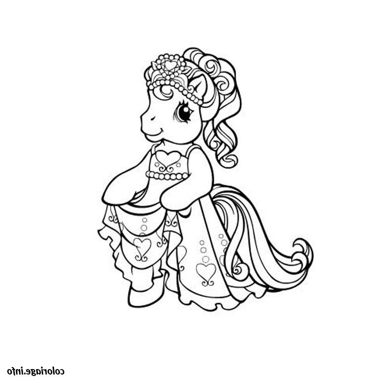 poney princesse coloriage 1726