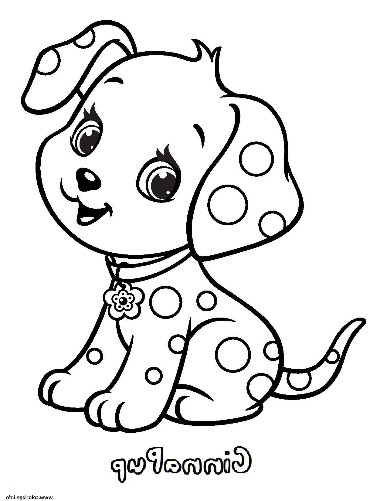 chien cinnapup fraisinette animaux coloriage dessin