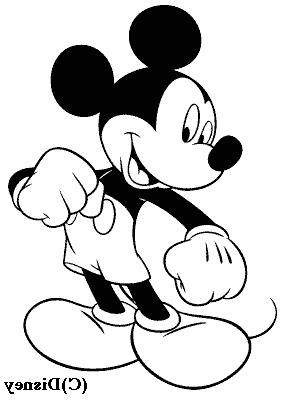 coloriage Mickey 0