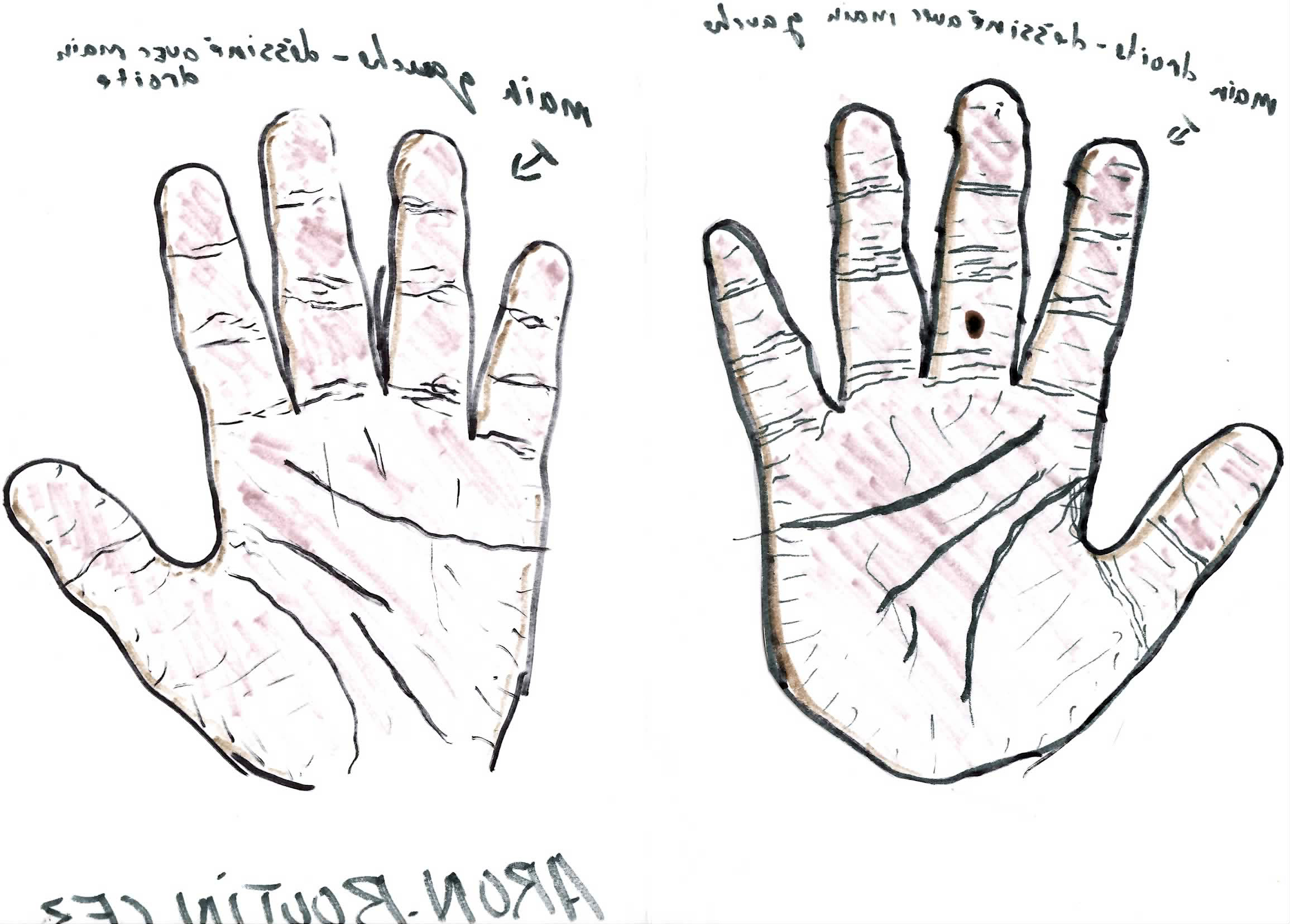 deux mains