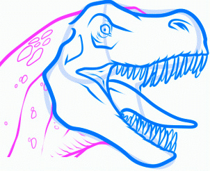 ment dessiner un dinosaure t rex 799