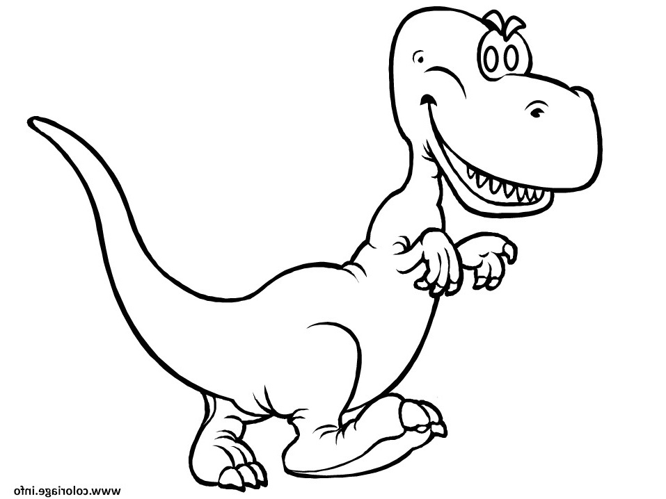dinosaure coloriage t rex