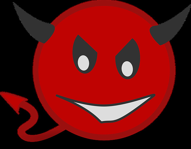 devil icons matt smiley symbol