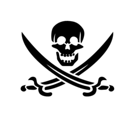 pochoir tatouage tdm drapeau pirate fr 4 TDM5m