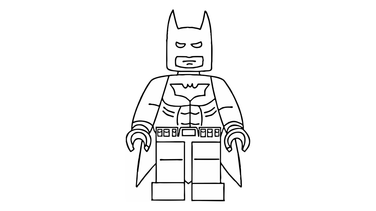 Lego Batman Dessin Nouveau Images How To Draw Lego Batman