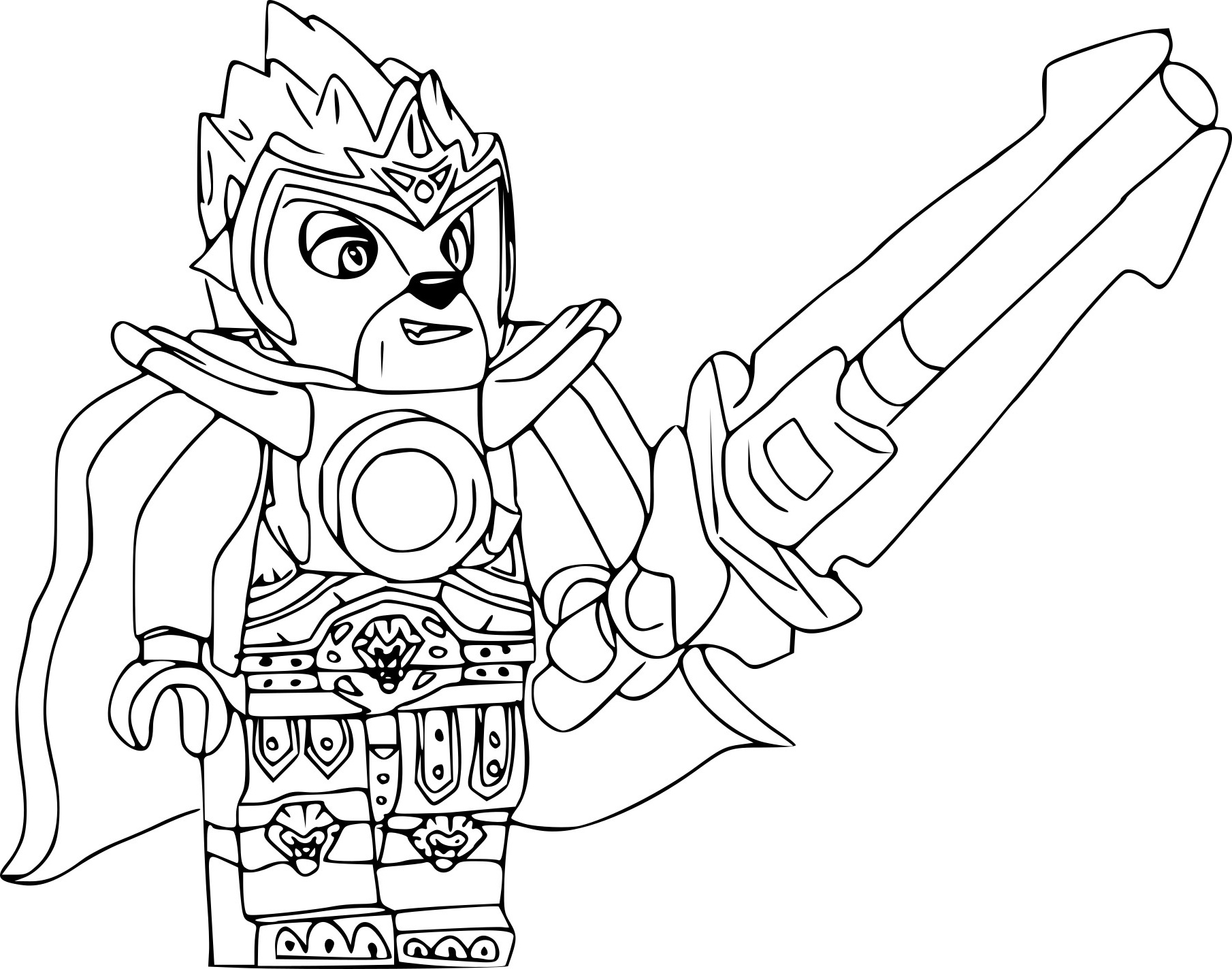 coloriage personnage lego