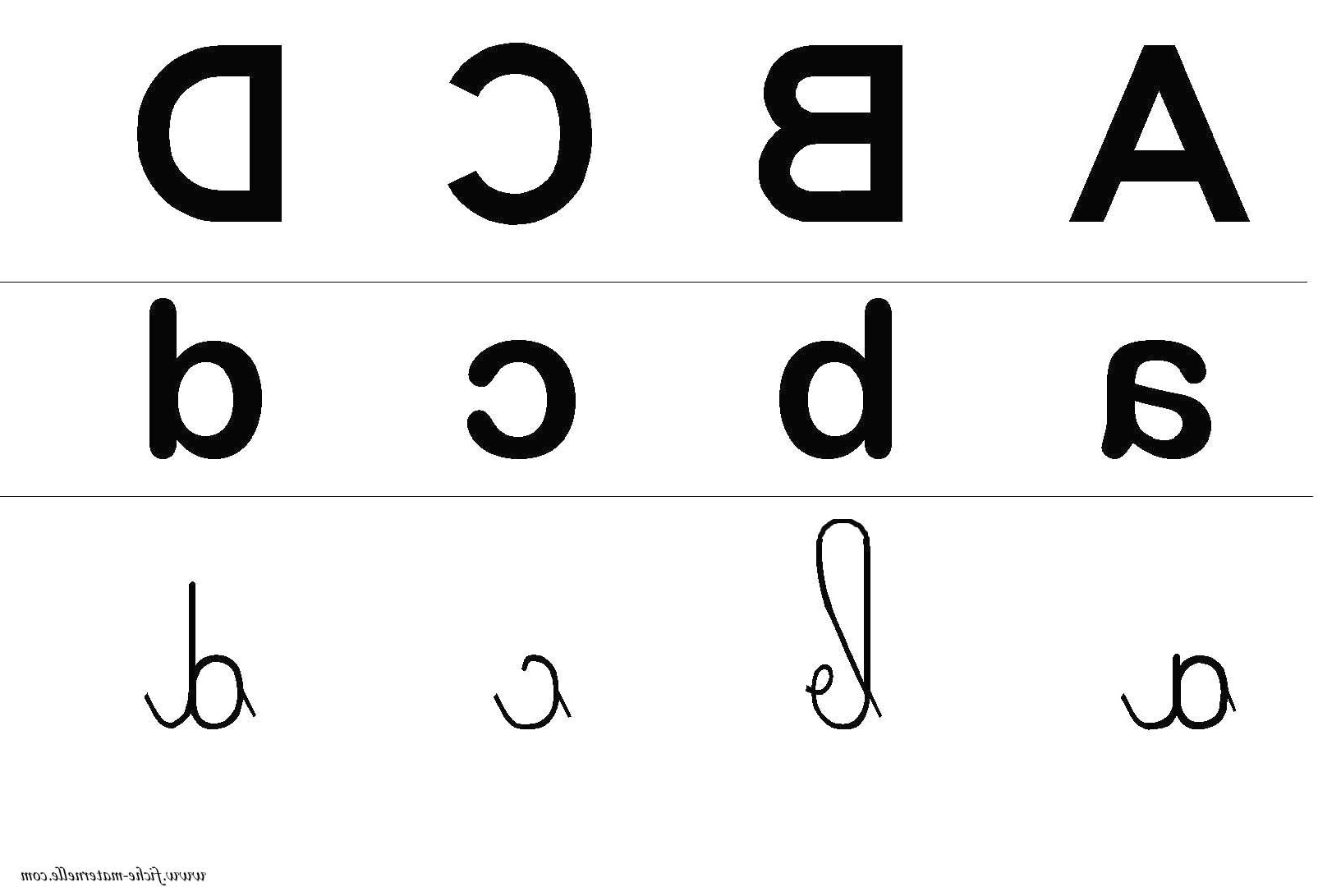 alphabet a colorier maternelle