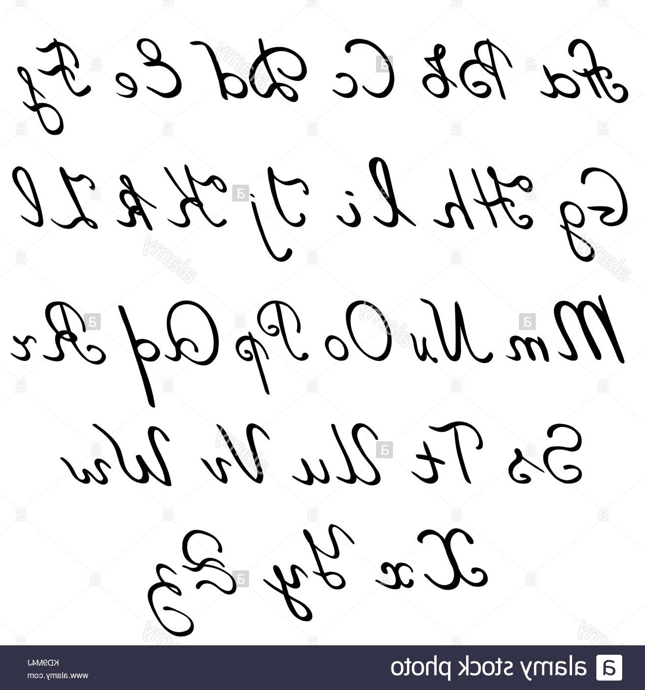 alphabet majuscule et minuscule