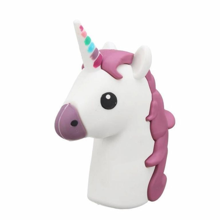 Licorne Noir Et Blanc Cool Photos Couleurs 2600mah Licorne Usb Externe Batterie Power Bank