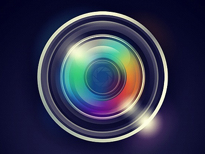 Final Camera Lens Logo Design