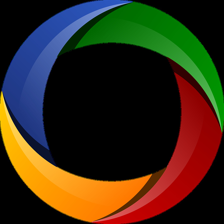 color circle articles lens style logo