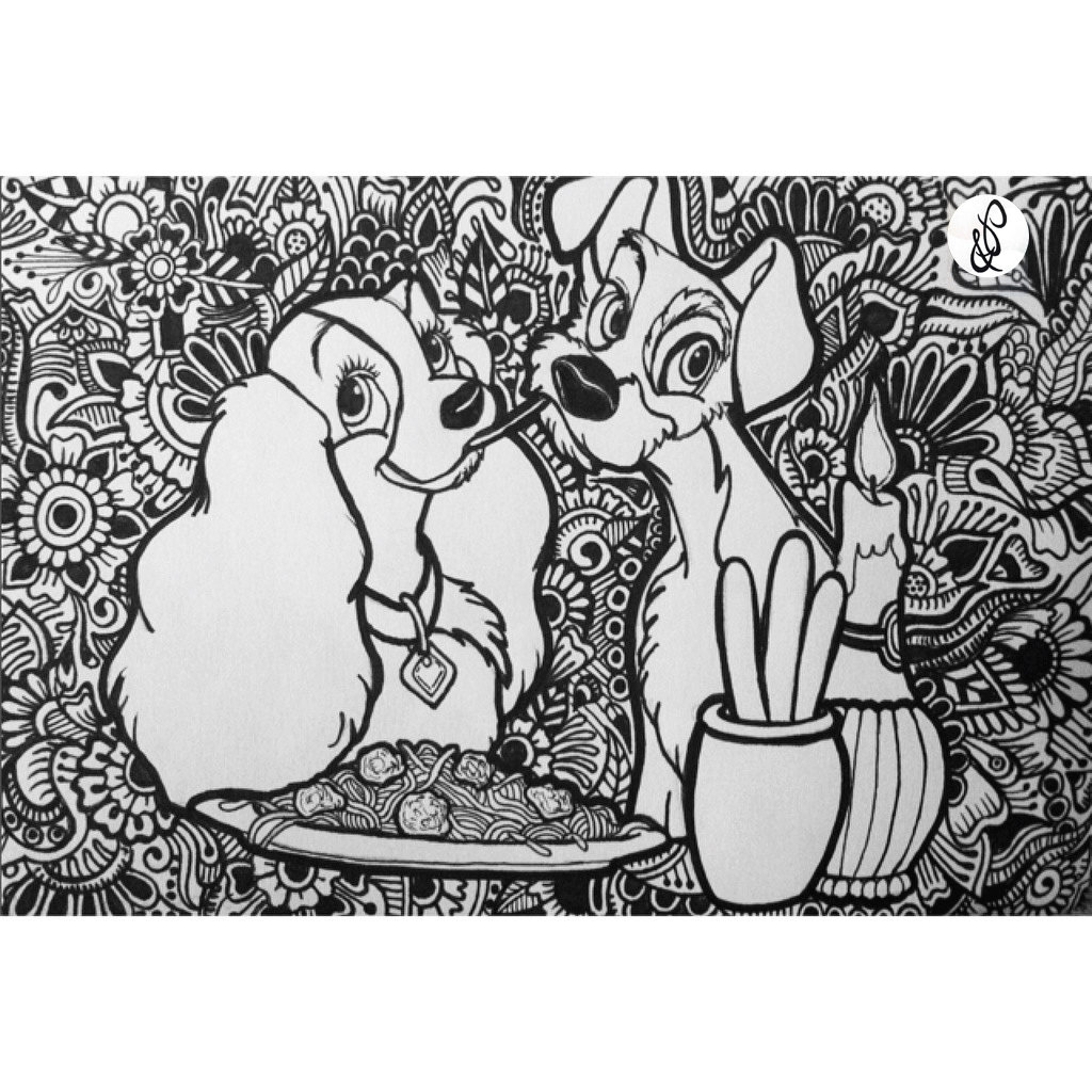 lady and the tramp design